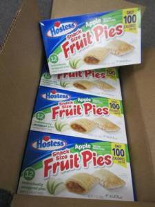 4 Boxes Hostess Snack Size Fruit Pi...