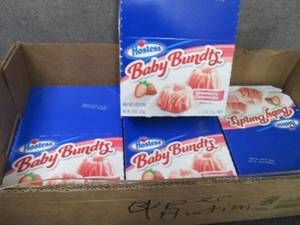 4 Boxes Hostess Baby Bundts...
