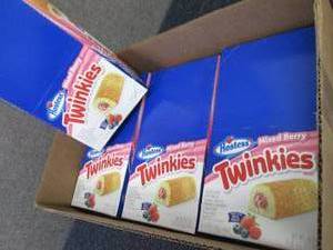 4 Boxes Hostess Mixed Berry Twinkie...