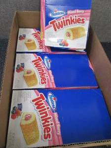 4 Boxes Hostess Mixed Berry Twinkie...