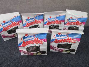 6- 10.75 oz Bags Hostess Donettes F...