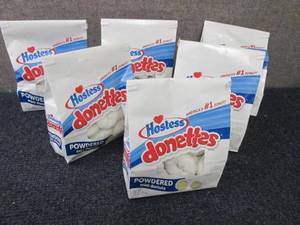 6- 10.75 oz Bags Hostess Donettes P...