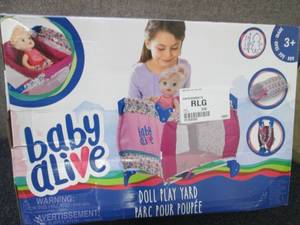 Baby Alive Doll Play Yard open box ...