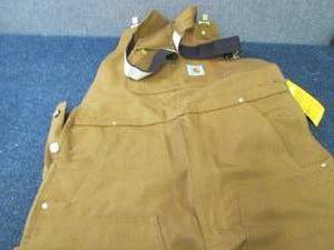 Carhartt Mens Duck Canvas Bib Over...