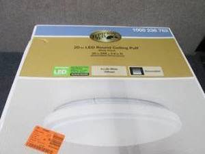 Hampton Bay 20 in. Round Dimmable L...