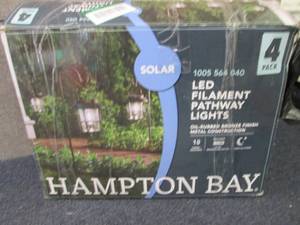 Hampton Bay Solar Bronze Outdoor In...
