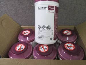 Case of 6 -70ct Canisters Sani-Clot...