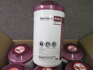 Case of 6 -70ct Canisters Sani-Clot...