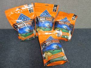 4- 11 oz bags Blue Buffalo Boo Bars...