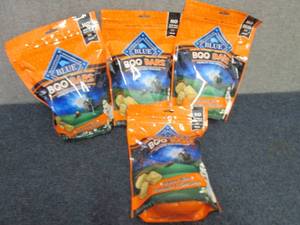 4- 11 oz bags Blue Buffalo Boo Bars...
