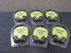 6 Groove Onn Ear Headphones Retail ...