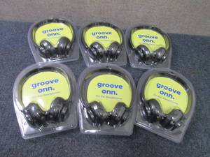 6 Groove Onn Ear Headphones Retail ...
