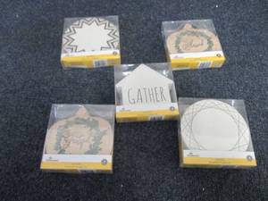5 Assorted Cork Bottomed 4pks Celeb...