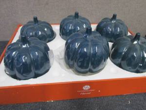 6 Huntington Home Ceramic Pumpkins ...