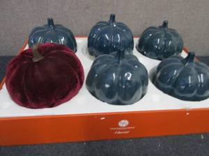 5 Huntington Home Ceramic Pumpkins ...