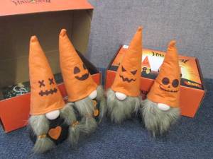 2- 4pks Halloween Gnomes...