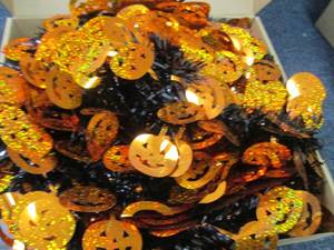 5 ft Pumpkin Sequin Popup Halloween...