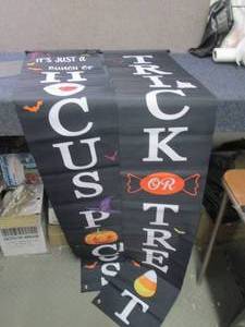 6 - 2pks Long Halloween Banners...
