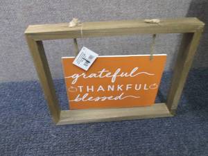 6 Reversible Table Top Signs...