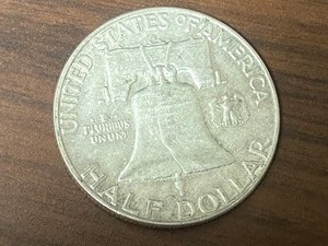 1963-D Franklin Half Dollar -- 90% Silver