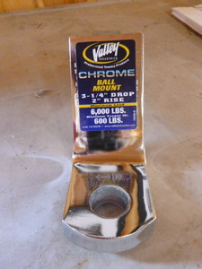 Valley Chrome Ball Mount