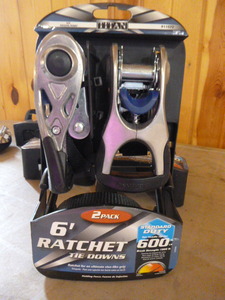 Titan 6 Ratchet Tie Downs