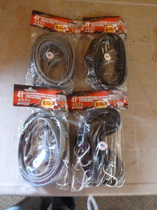 4 Packs of Erickson Rubber Tarp Straps