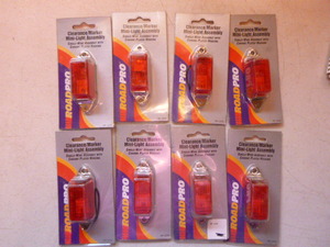 8 Road Pro ClearanceMarker Mini-Light Assemblies