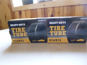 2 Heavy Duty Tire Tubes