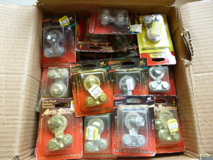 Box of Silver Claw and Auto Solutions Battery Terminal Side Posts