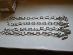 4 Chains with Hooks