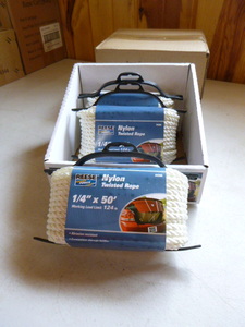 3 Spools of Reese Nylon Twisted Rope
