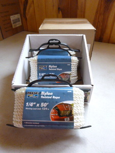 3 Spools of Reese Nylon Twisted Rope