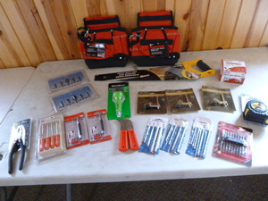 2 Tekton Utility Tool Pouches with Tools