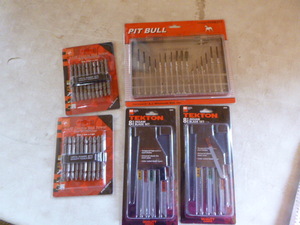 Bits, Screwdrivers and Jig Saw Blades