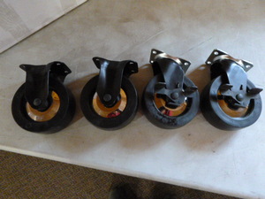Set of Casters
