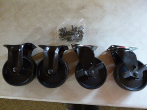Set of Casters