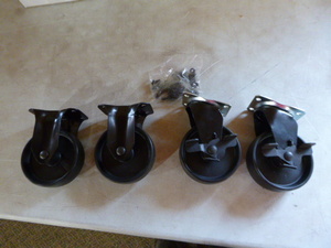 Set of Casters
