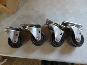 Set of Casters