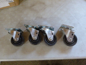 Set of Casters