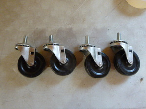 Set of Casters