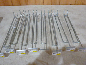 8 Peg Board Hooks