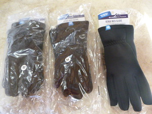 3 Pair of Glacier Outdoor Gloves