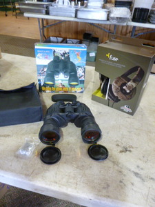 Binoculars and Headphones