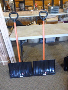 2 Big Foot Snow Shovels
