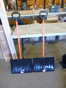 2 Big Foot Snow Shovels