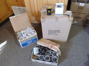 Large Lot of Coffee Cups