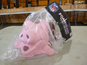 NFL Foam Head Pig Hat