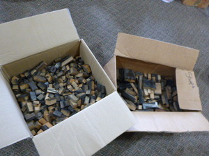 2 Large Boxes of Letter and Number Stamps