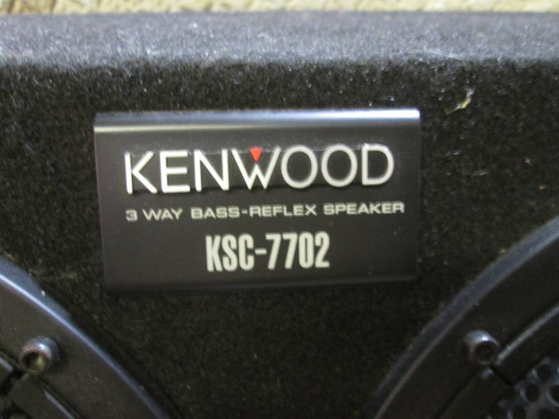 KENWOOD ケンウッド KSC-7702 スピーカー※手渡し限定 3way